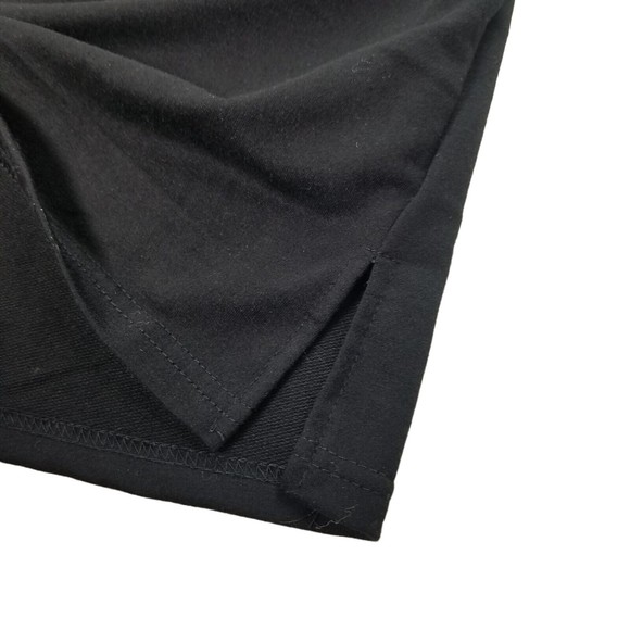 LuckyMore Hoodie Casual V Neck Long Sleeve Henley Oversized Top Womens L Black - Picture 9 of 15